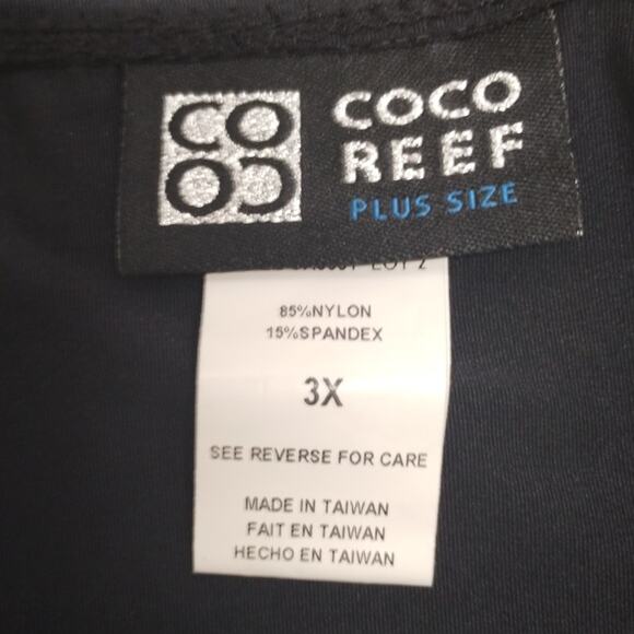 Coco Reef NWT Size 3X Black Perfection Fit Swimsuit Separate Bathing Suit Bottom - Picture 4 of 6